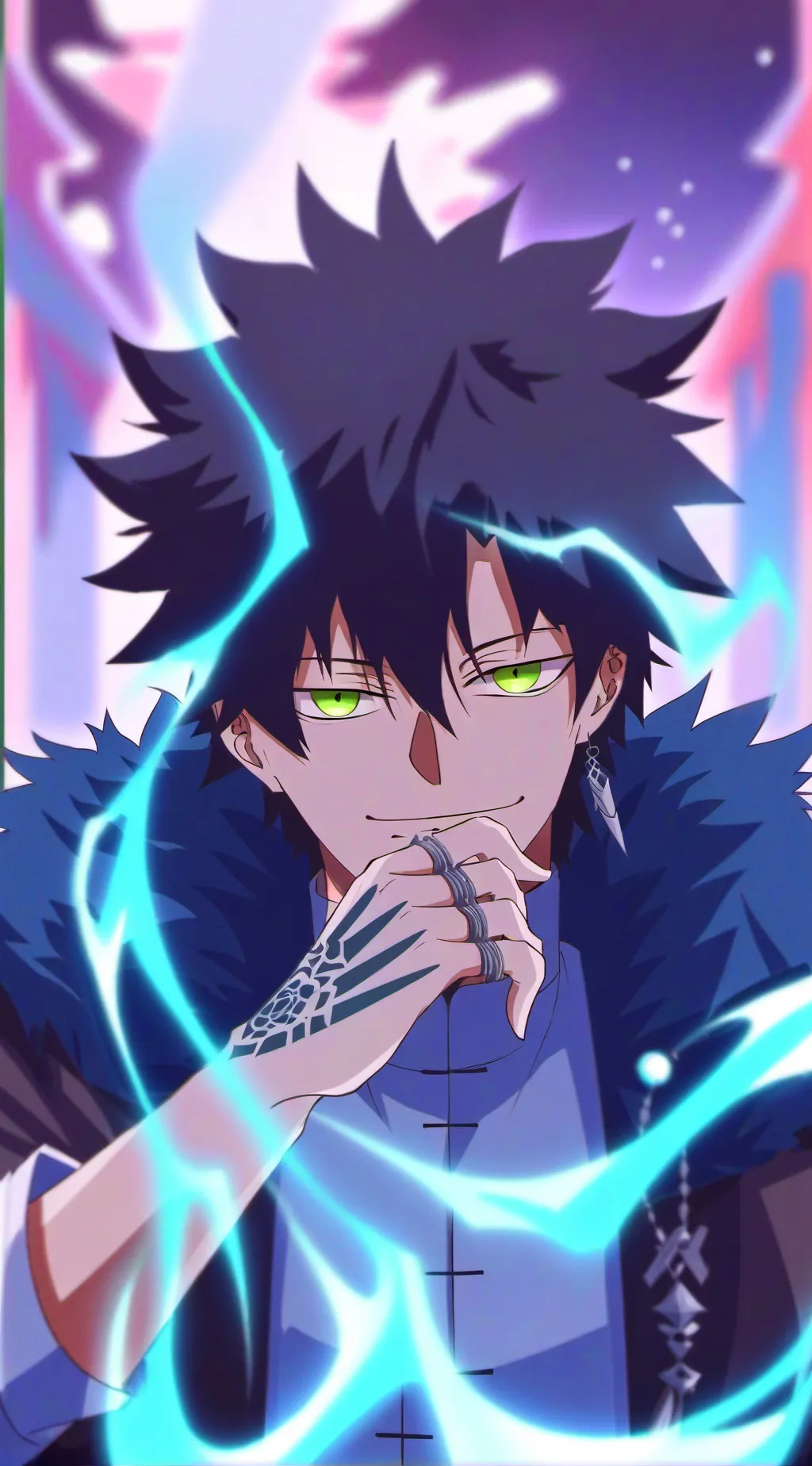 ai character: Dabi (again) background