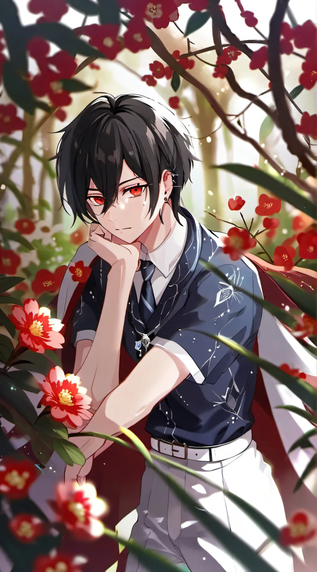 ai character: ARIUS DEJIN PARK background