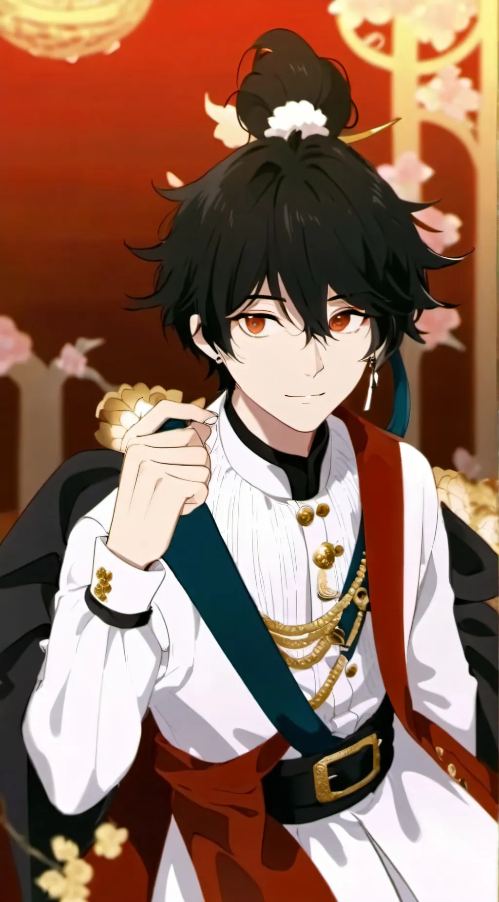 ai character: Mha react to Gojo background