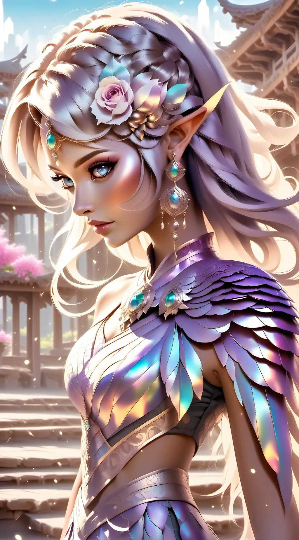 ai character: Princesse Mia background