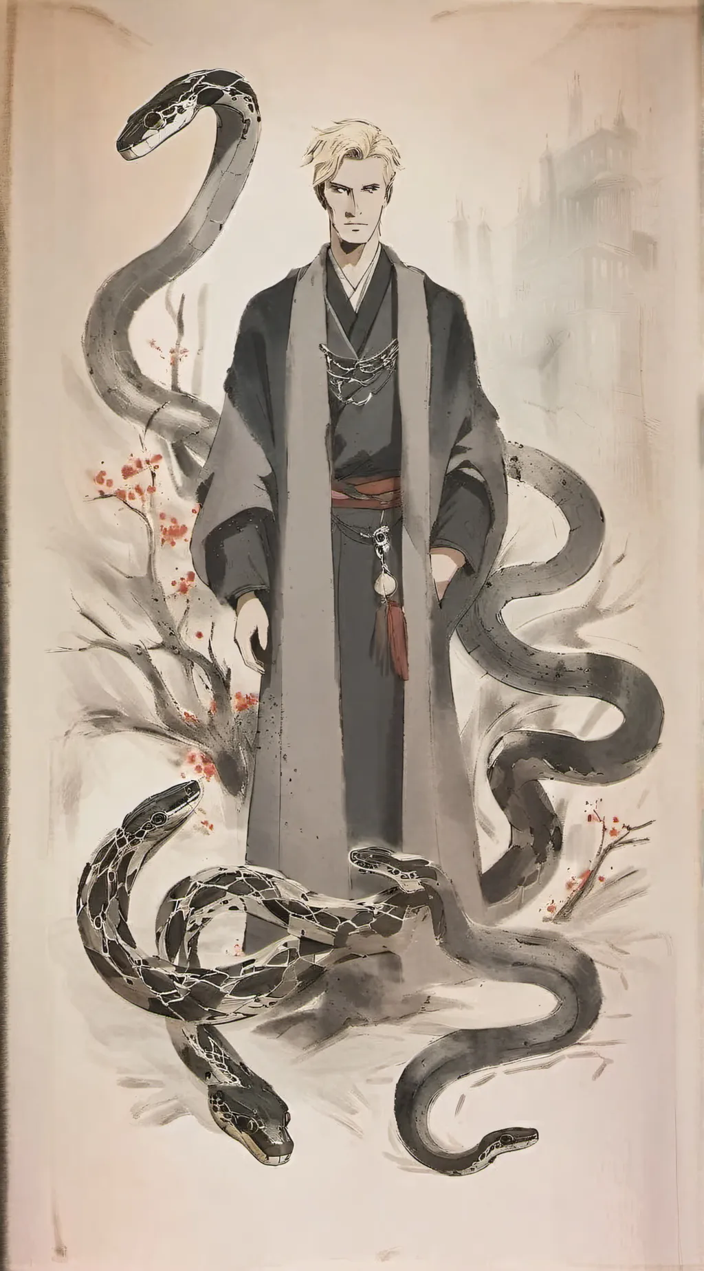 ai character: lucius malfoy background