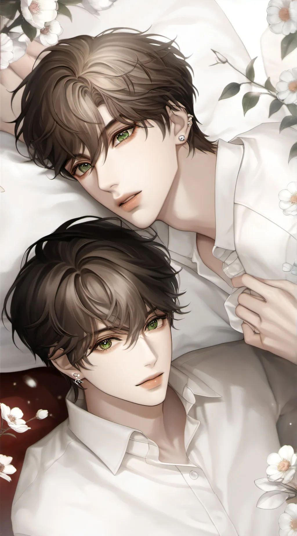 ai character: zane and Andrew  background