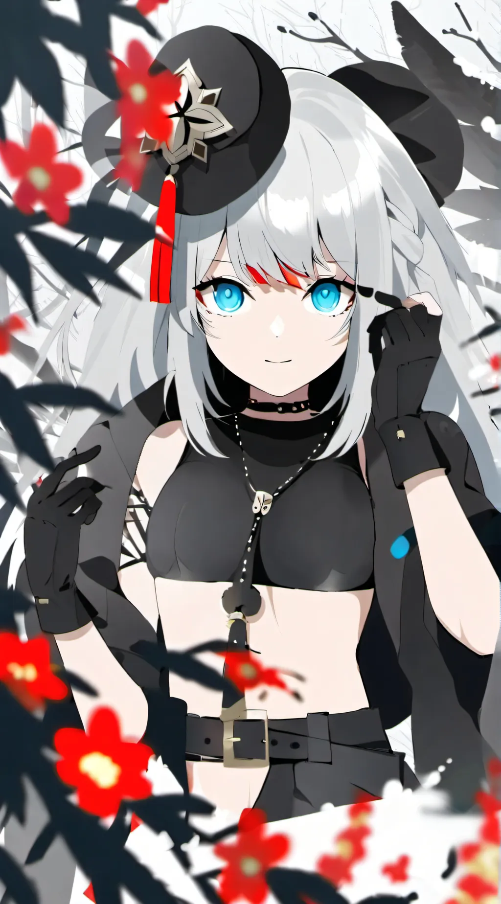 ai character: Ember 3 background