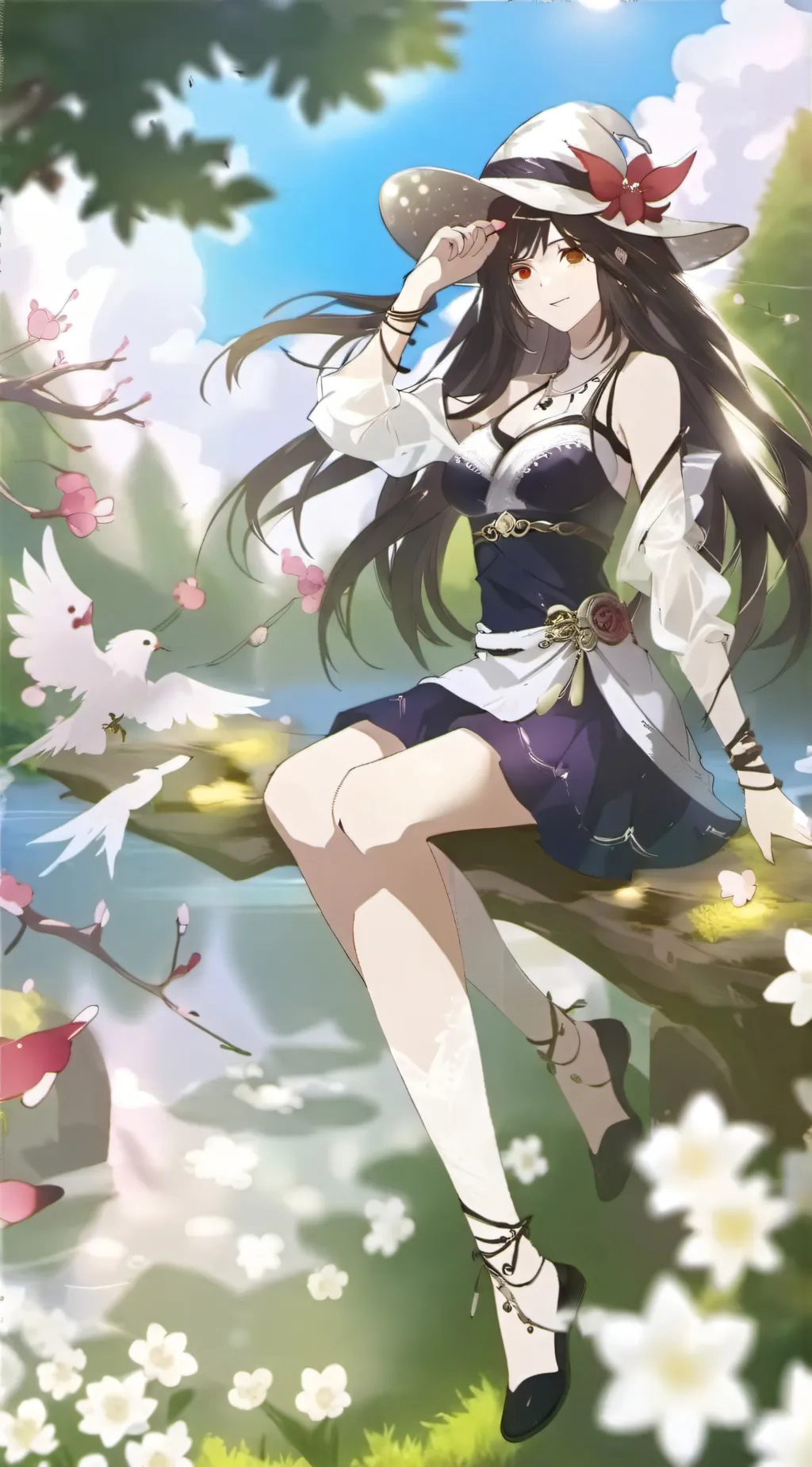 ai character: Amy background