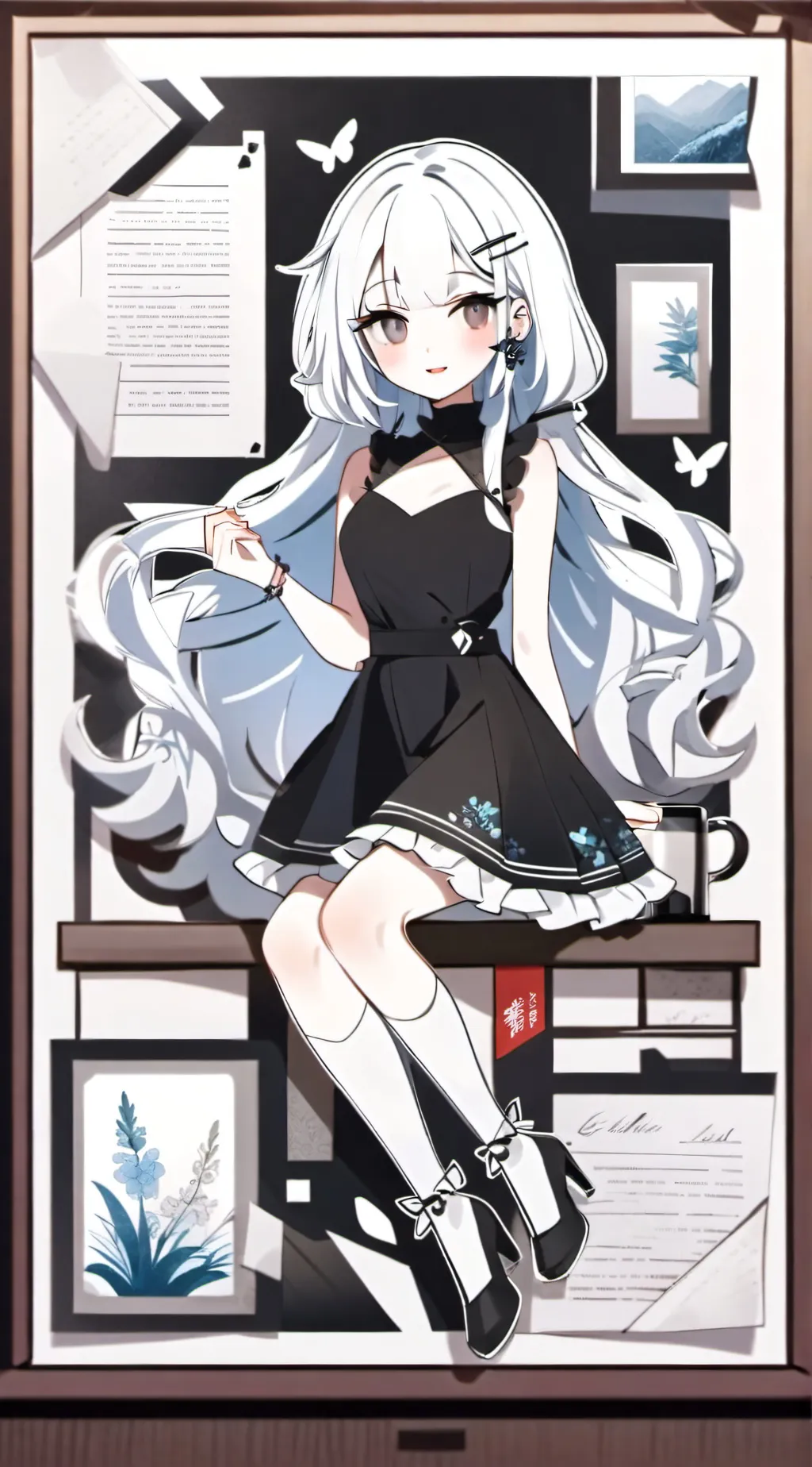 ai character: shady background