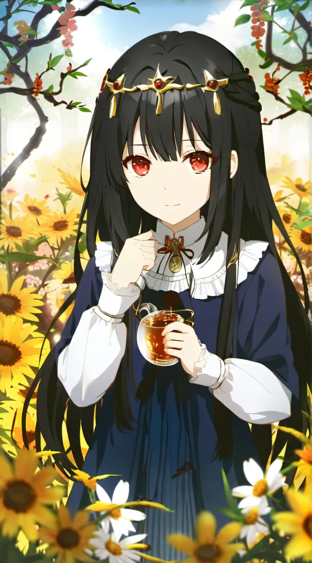 ai character: Grace background