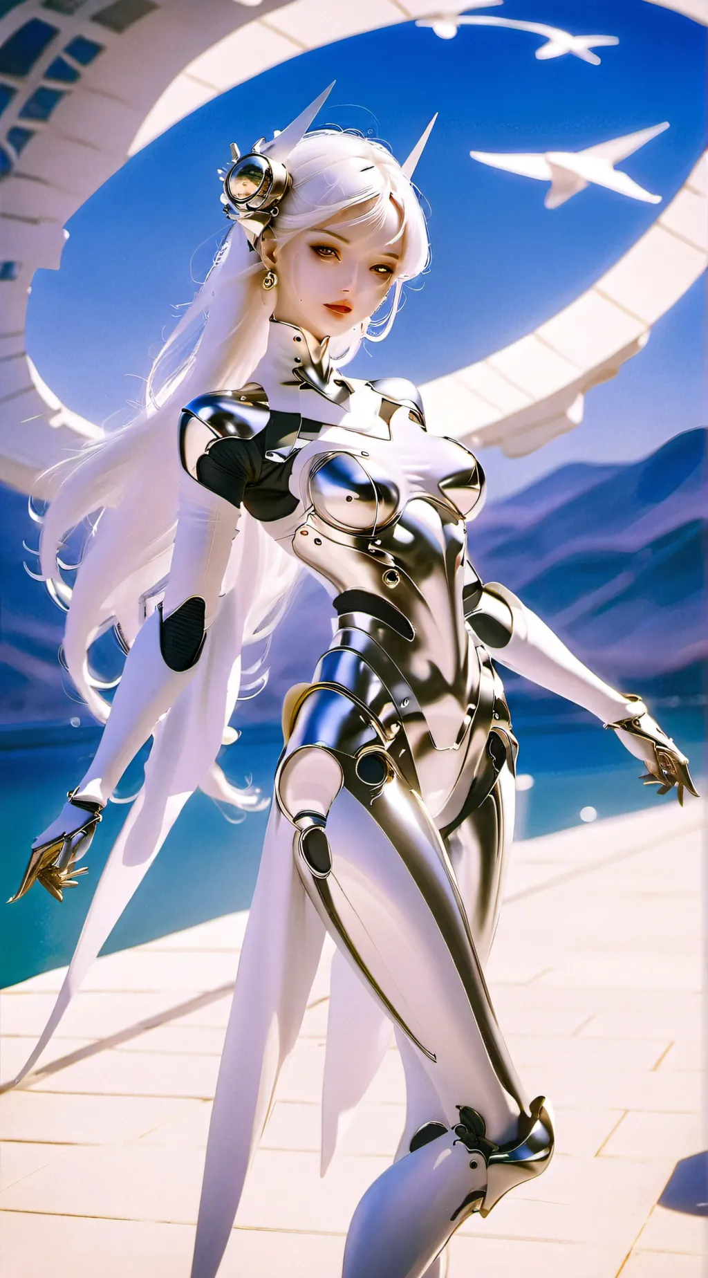 ai character: Helpful A.I foryou background