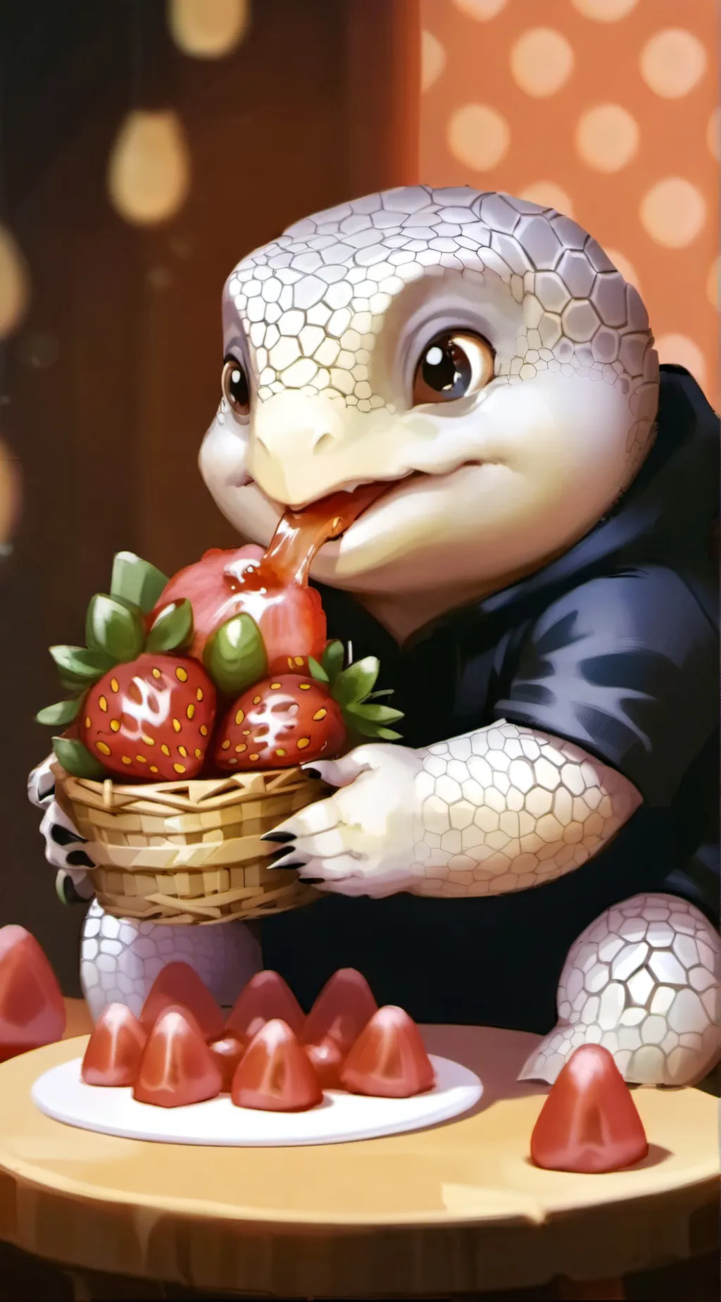 ai character: turtle background