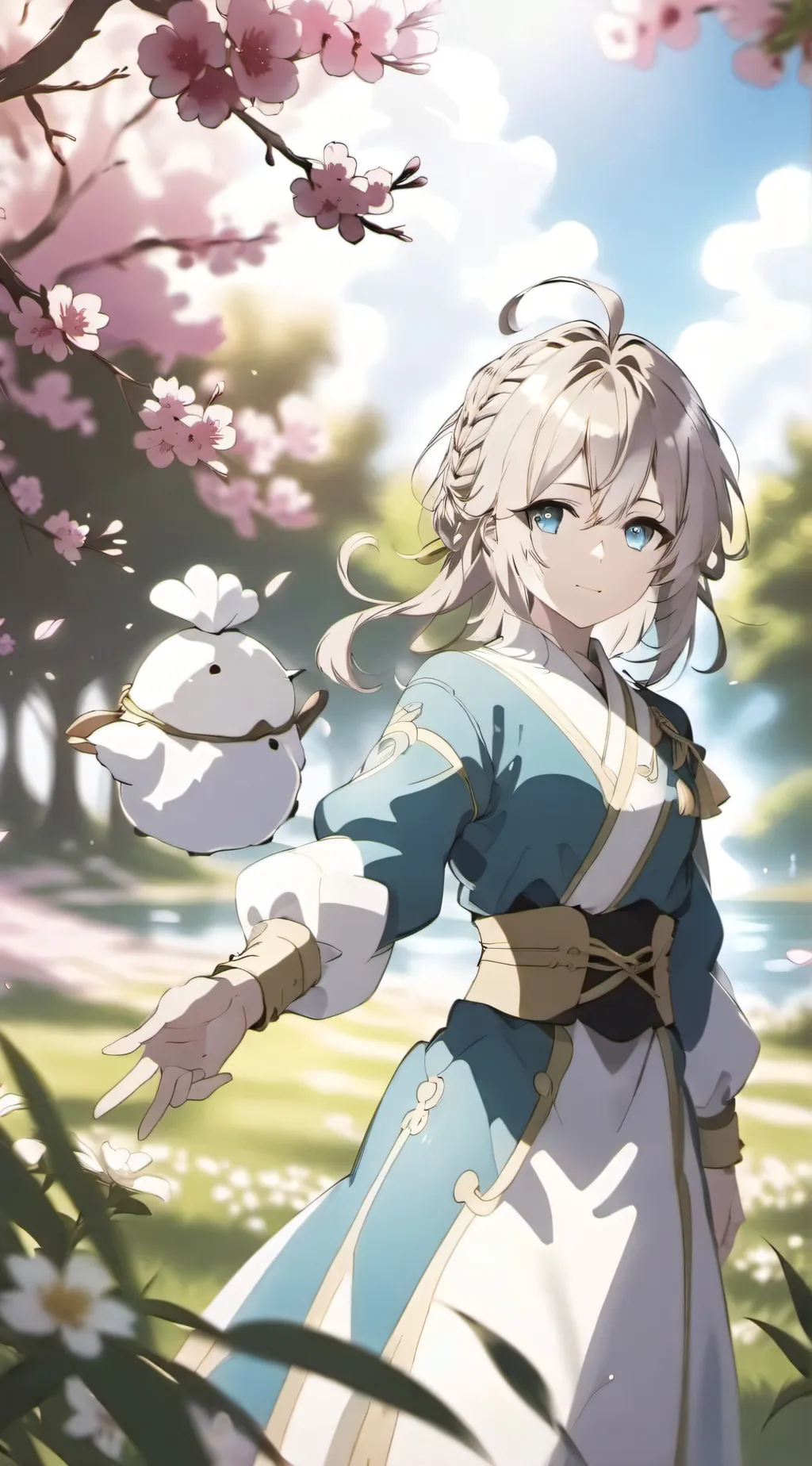 ai character: TPN  background