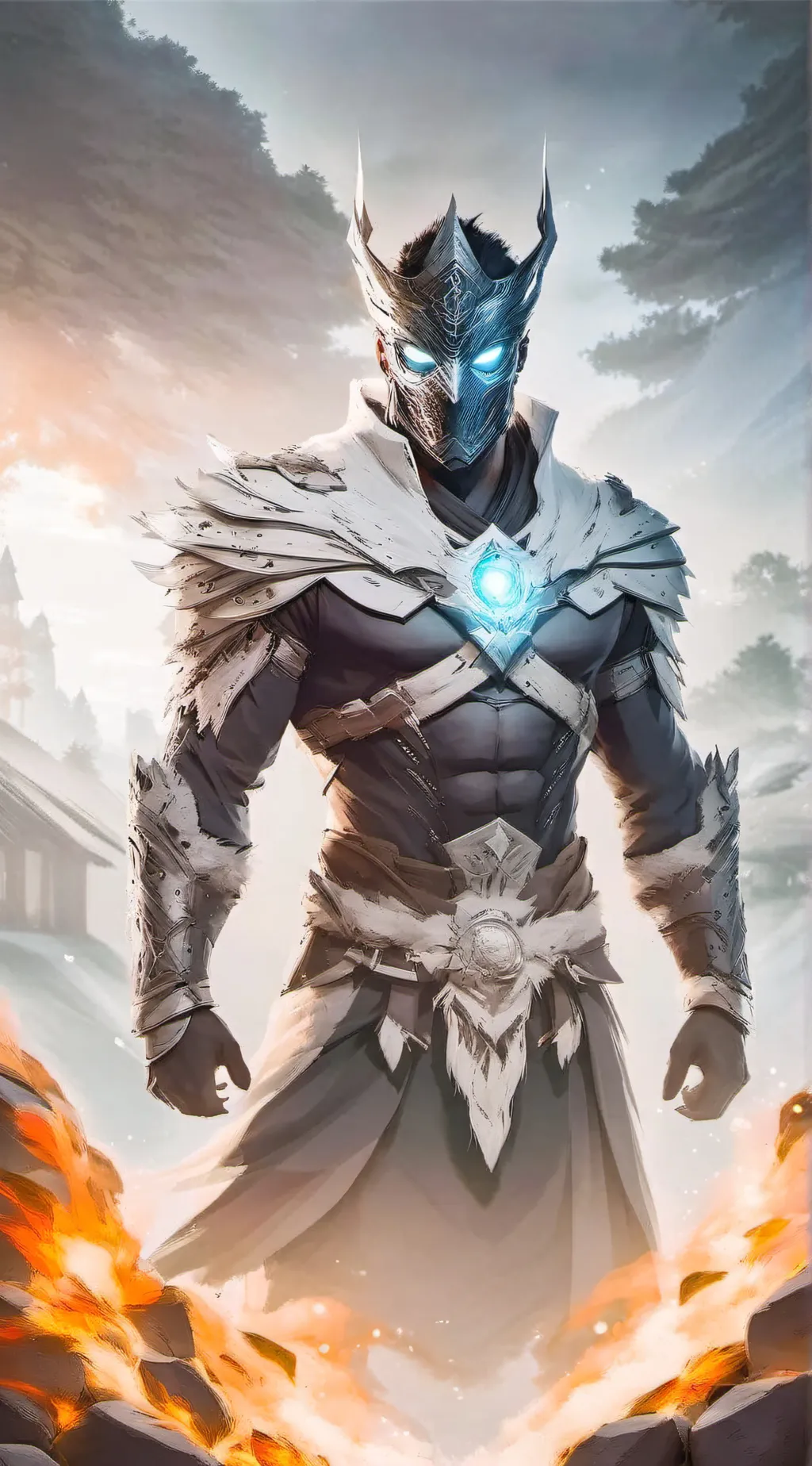 ai character: cold lord. background