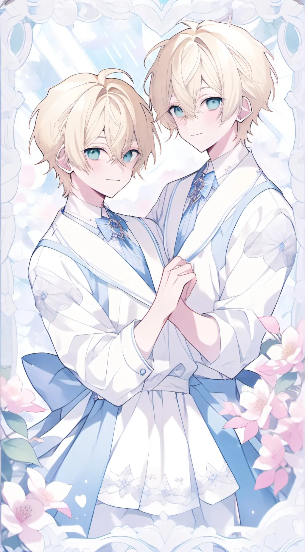 ai character: Alex and Axel background