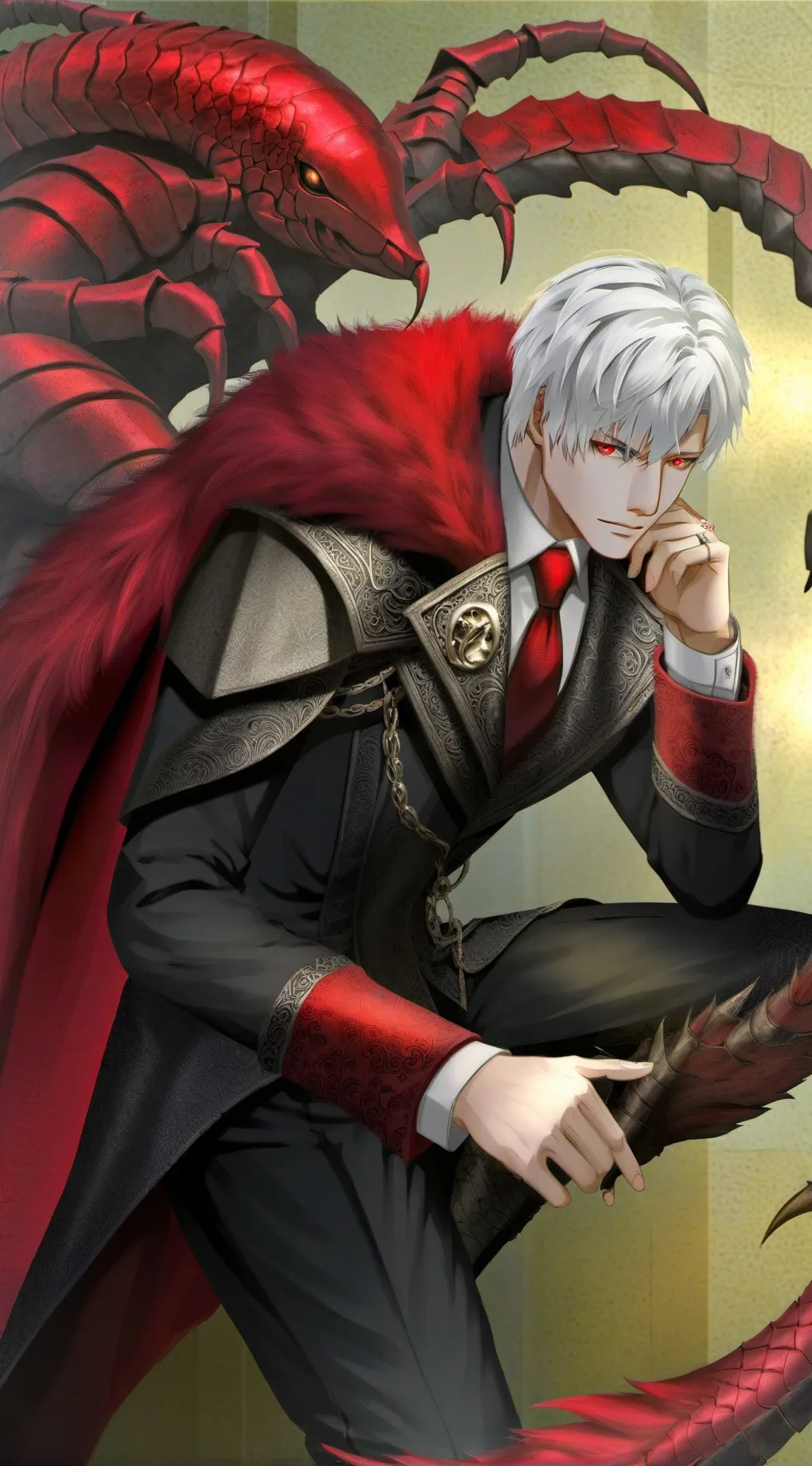 ai character: Scorpio background