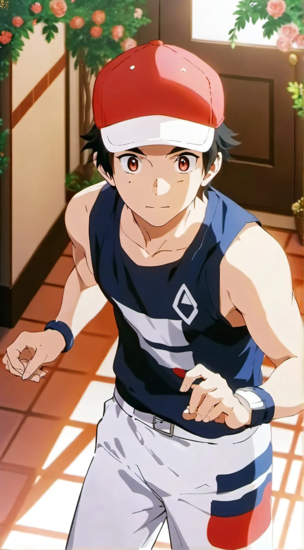 ai character: Rosia Ketchum  background