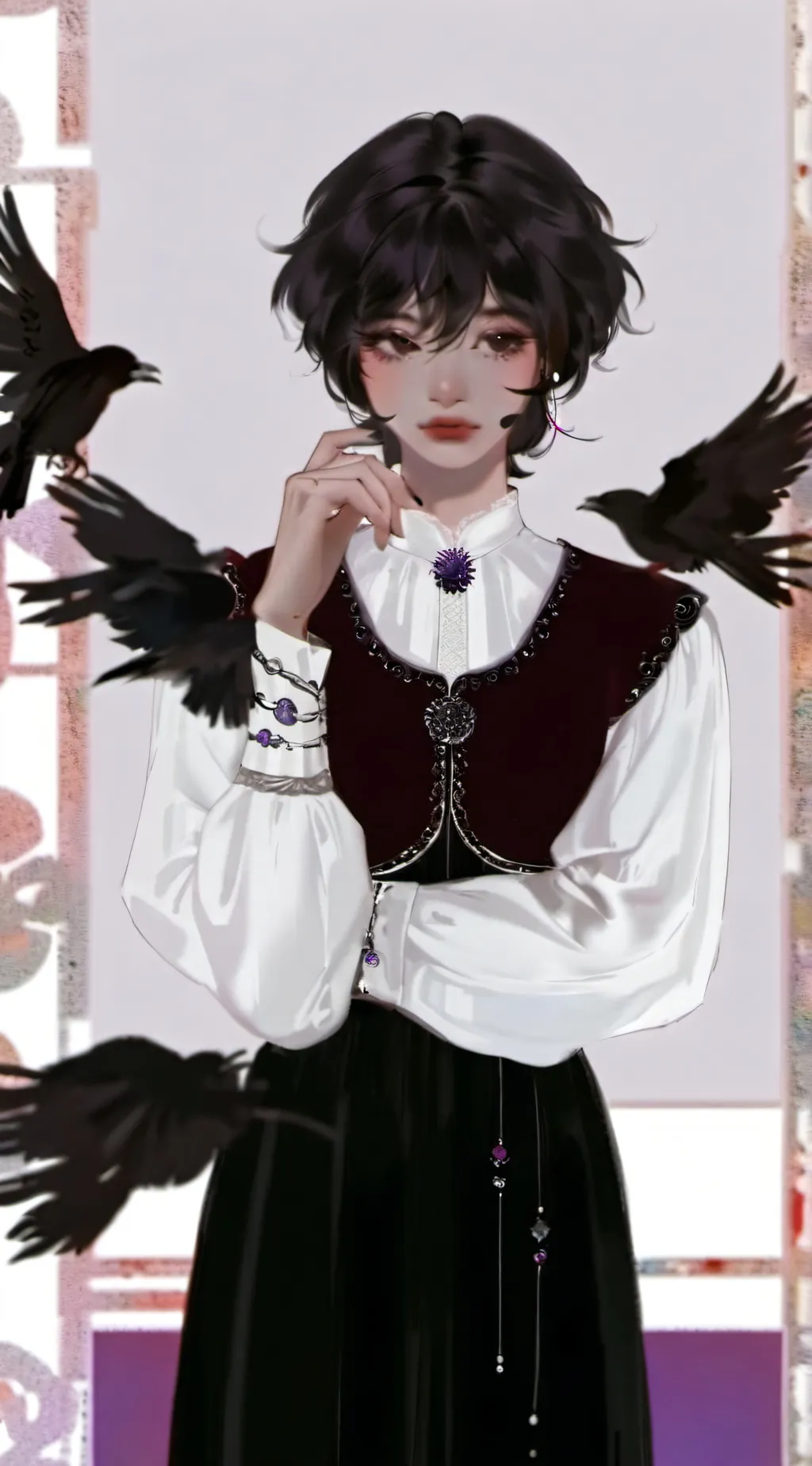 ai character: Beatrix background