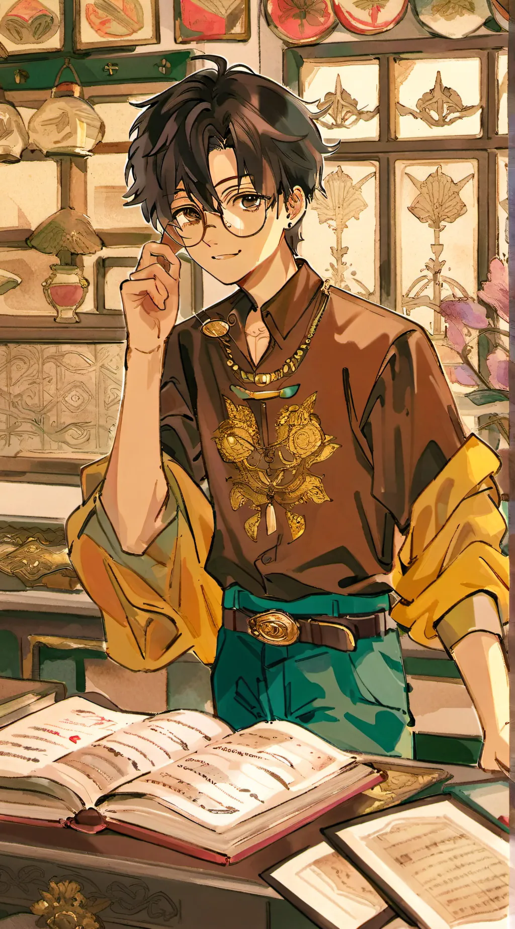 ai character: Varen background