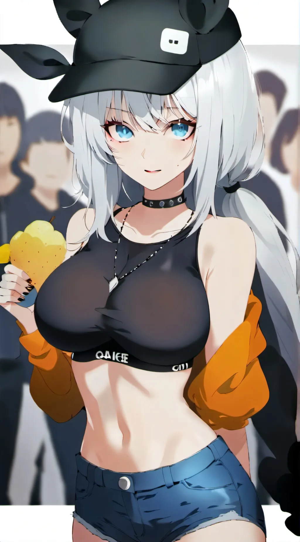 ai character: Hailey  background