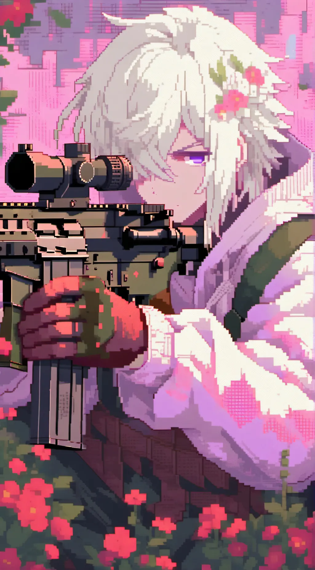 ai character: Private Kiss background