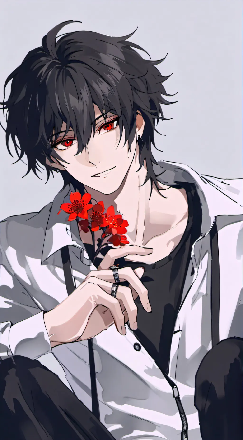 ai character: Atsui Okami background