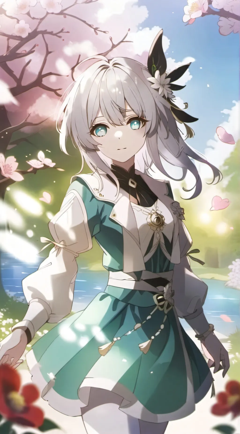 ai character: Wolf  background