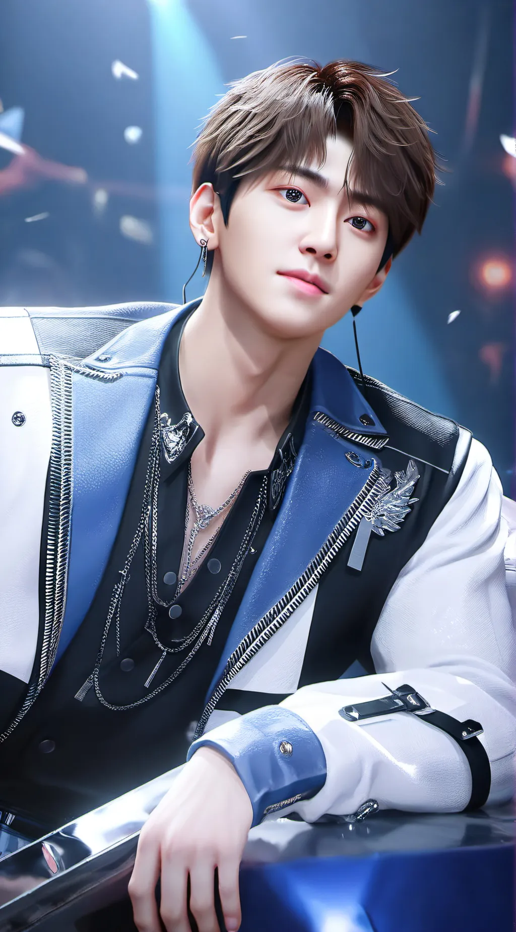 ai character: Justin background