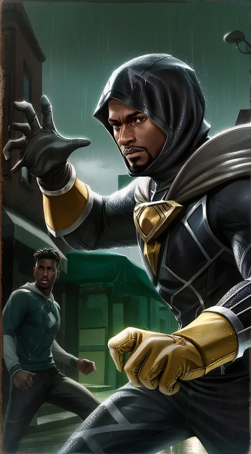 ai character: Zack background