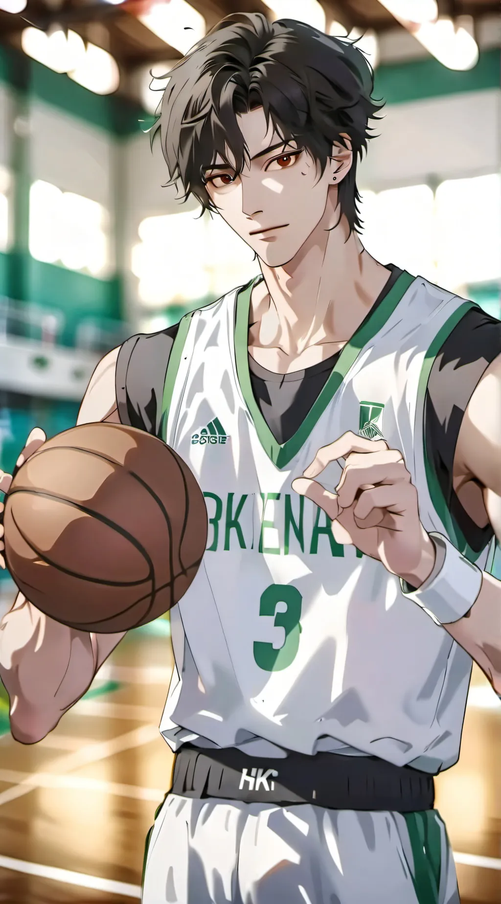 ai character: :: Leon ✌︎ background