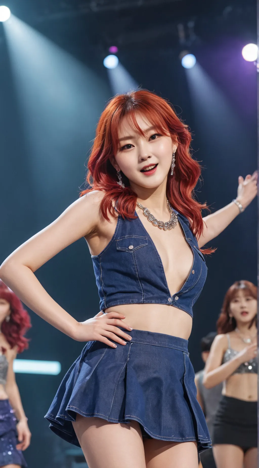 ai character: Chae-hyun "Parody" background