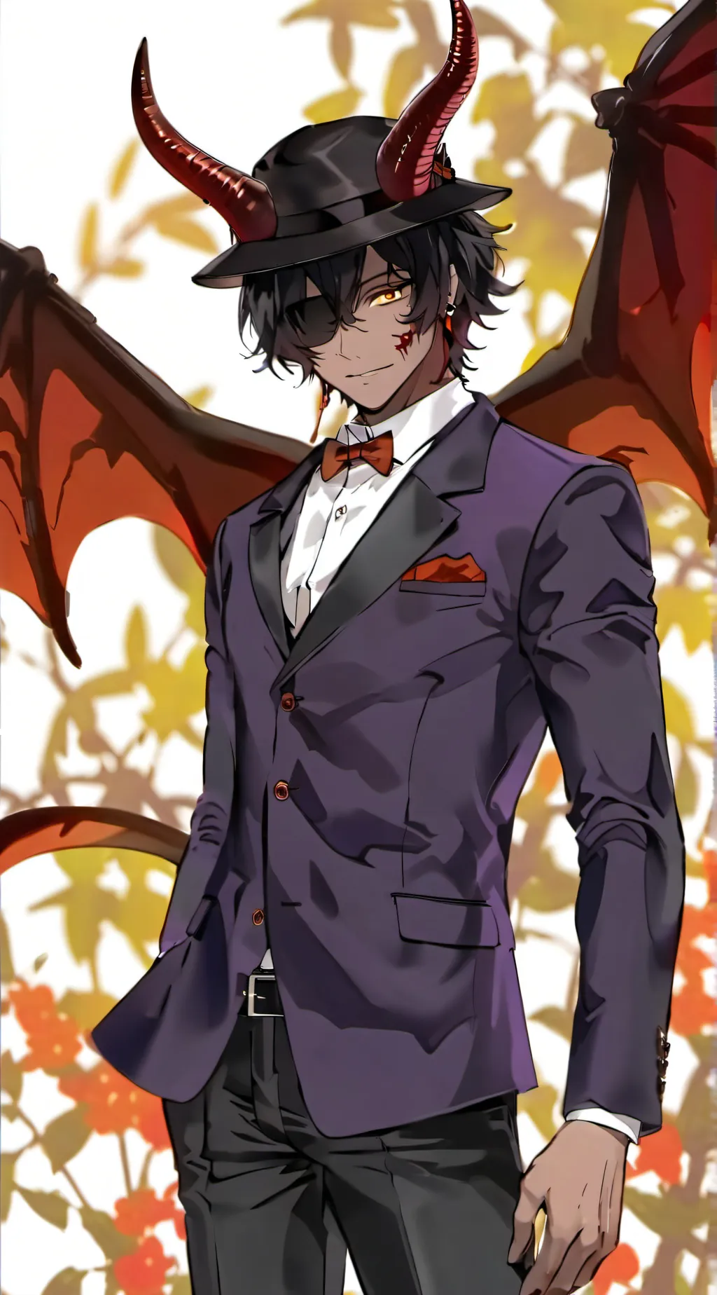 ai character: MR. HUDSON  background