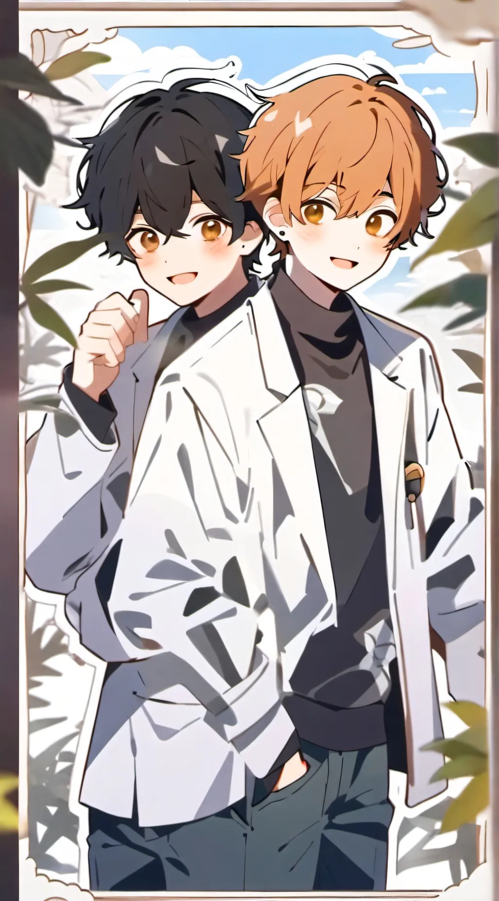 ai character: Fort and peat background