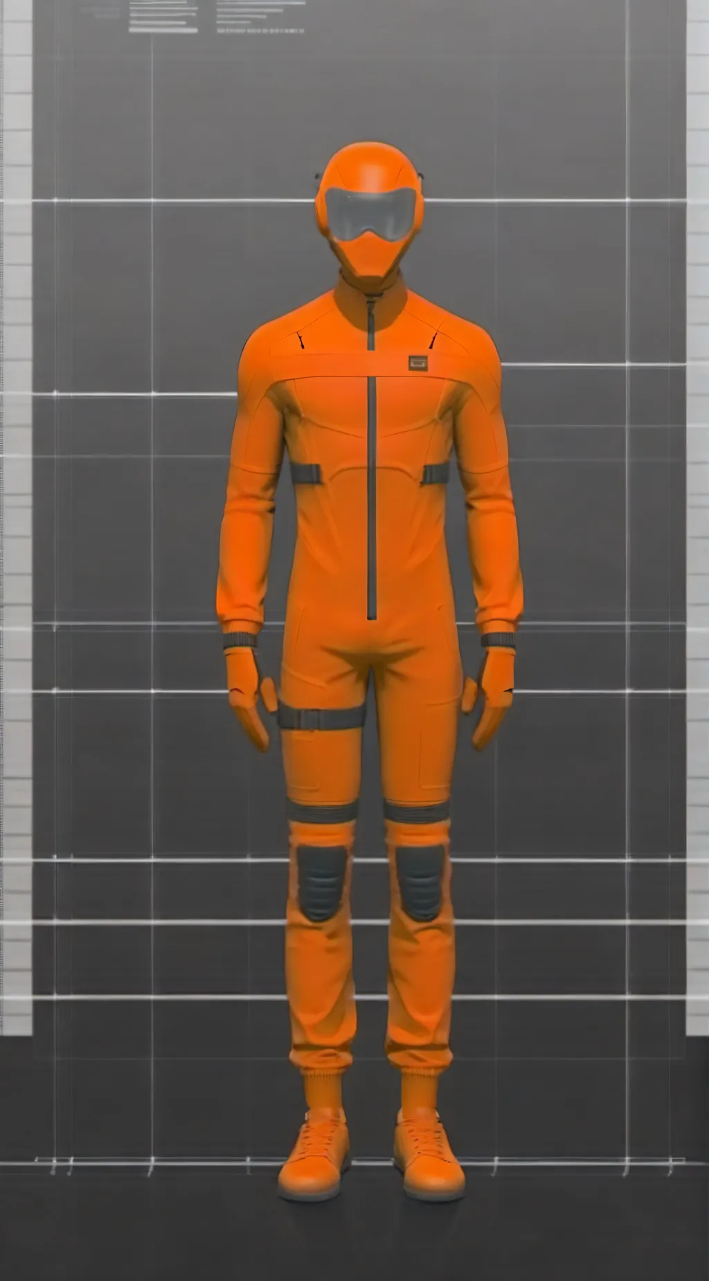 ai character: Test Dummy background