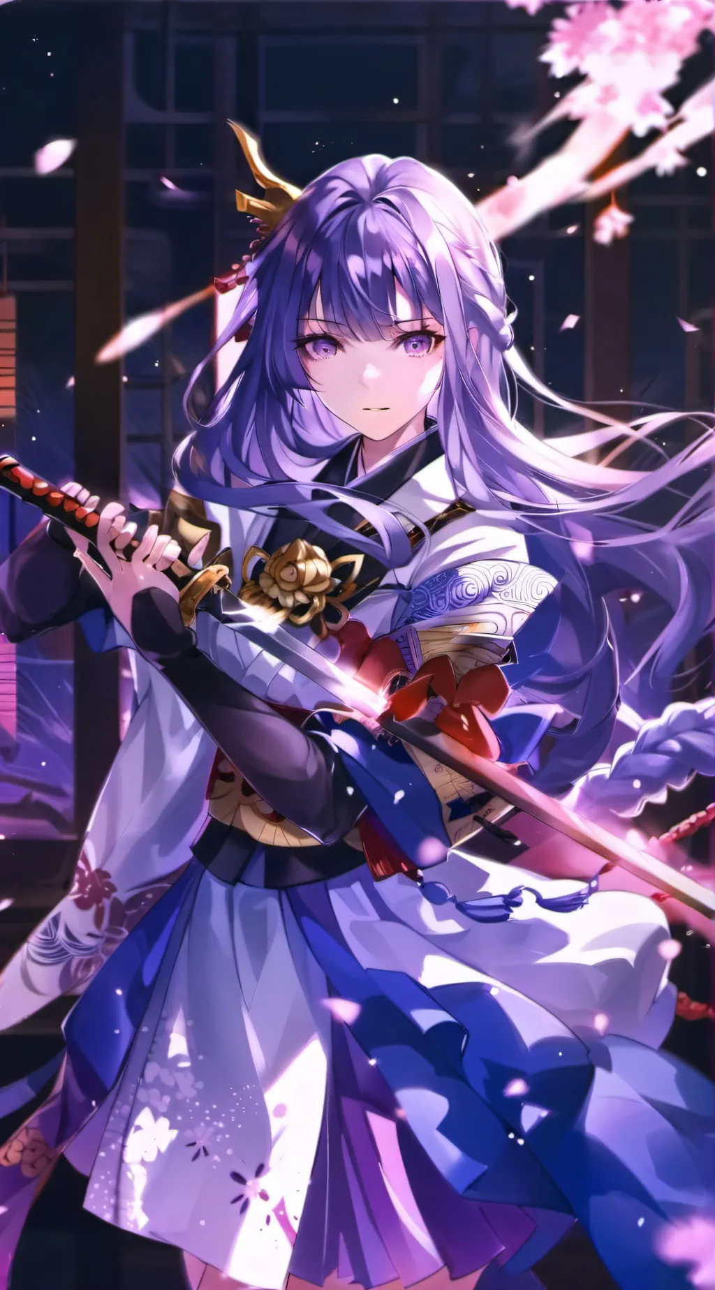 ai character: Raiden Ei background