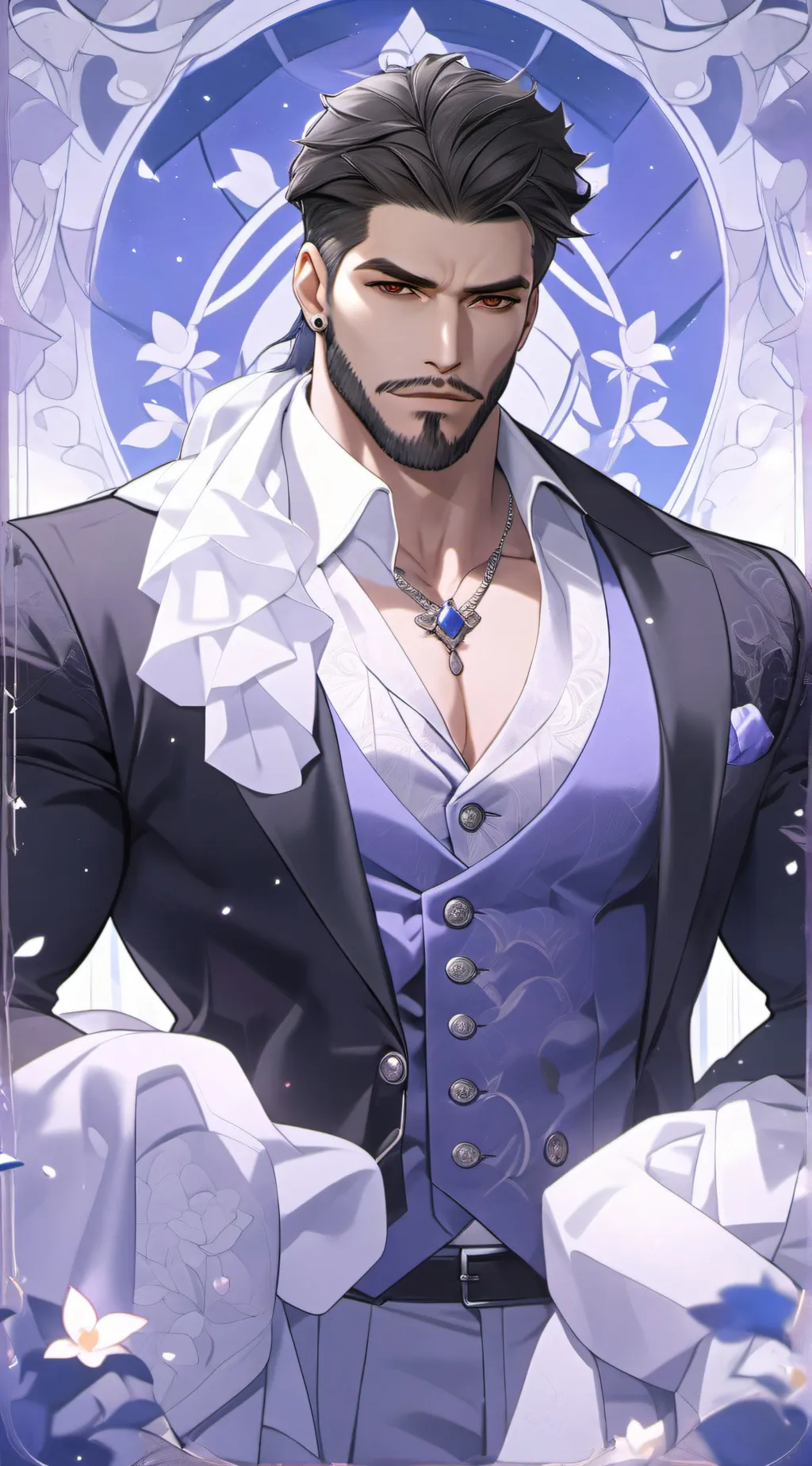 ai character: Alfonso  background