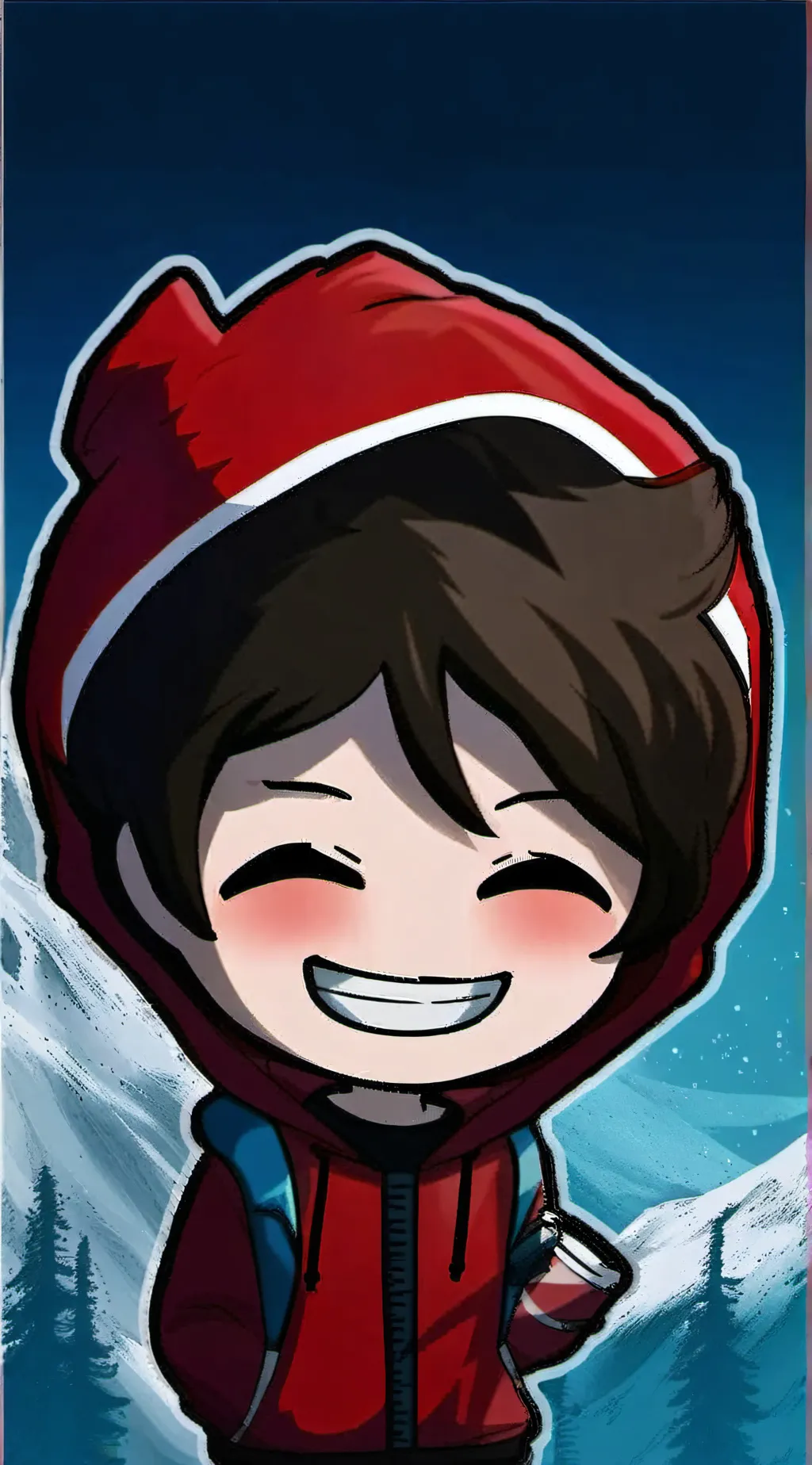 ai character: cash background