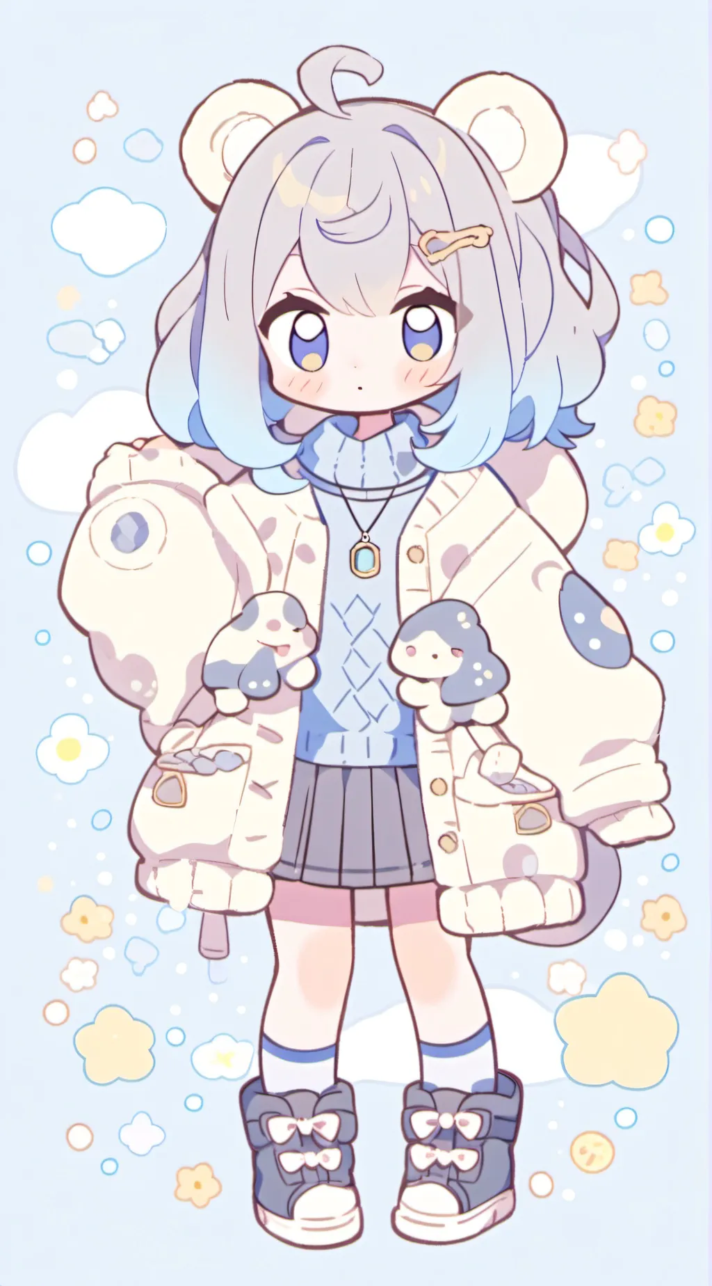 ai character: Mha background