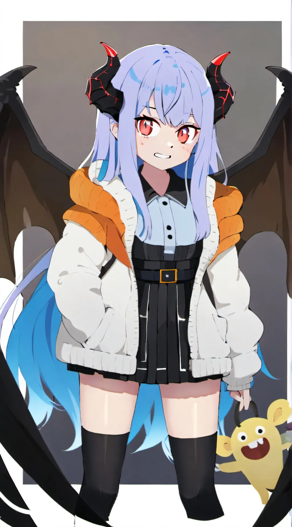 ai character: Lucy  background