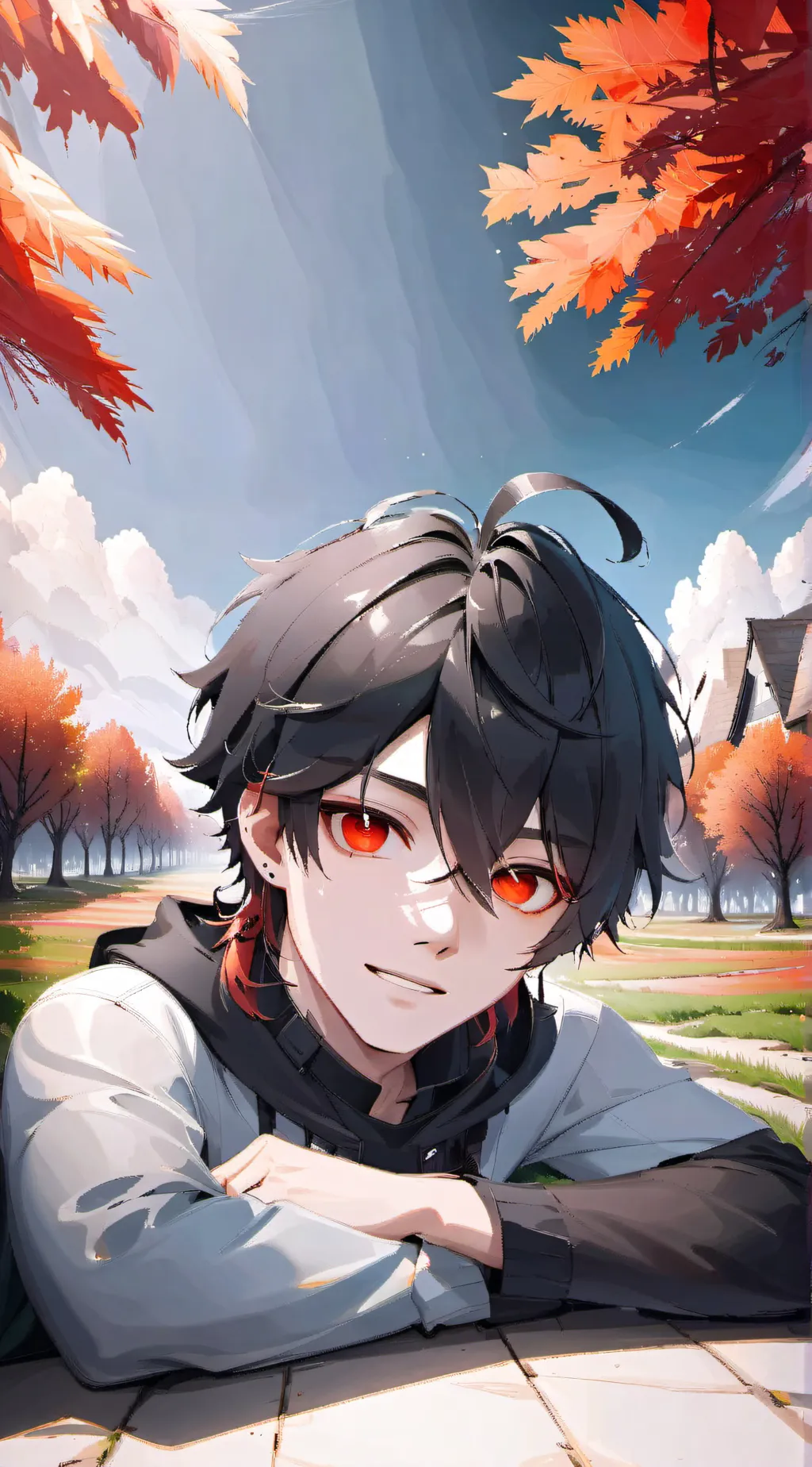 ai character: luca background