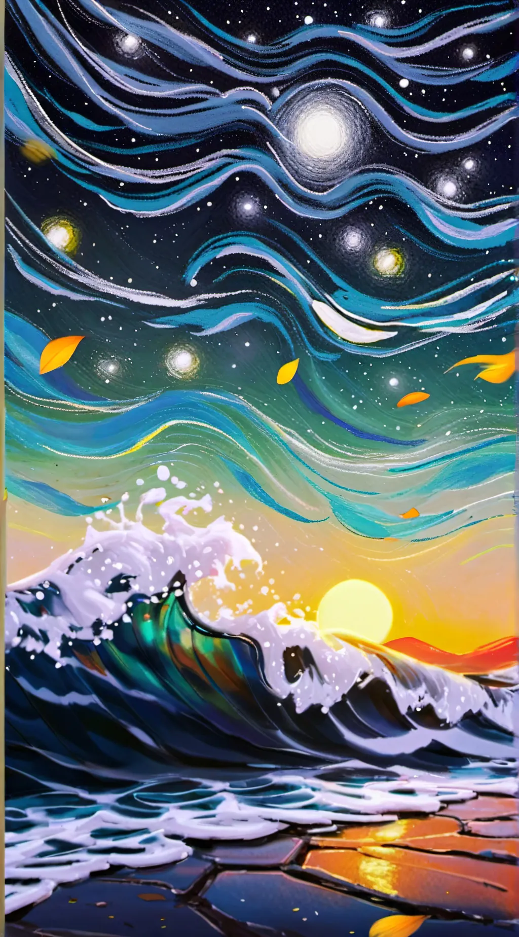 ai character: HH x MD background