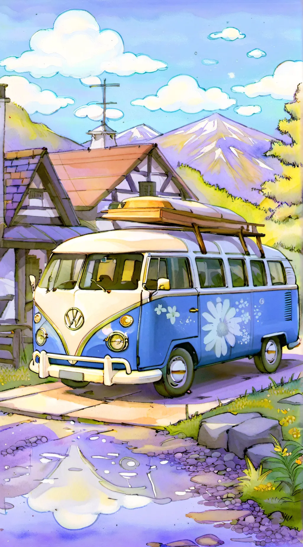 ai character: HH road-trip P8!!! background