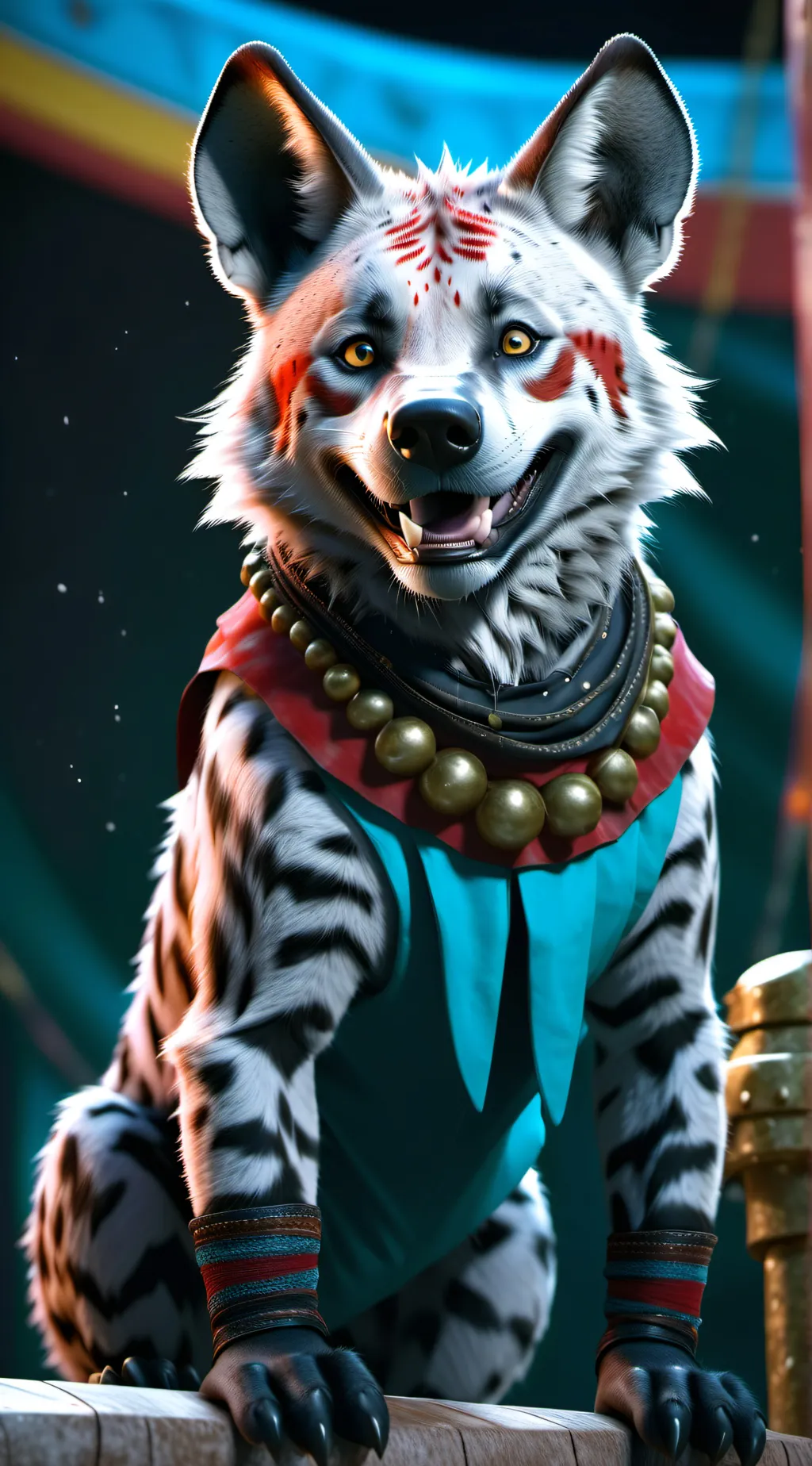 ai character: hyhehehe background