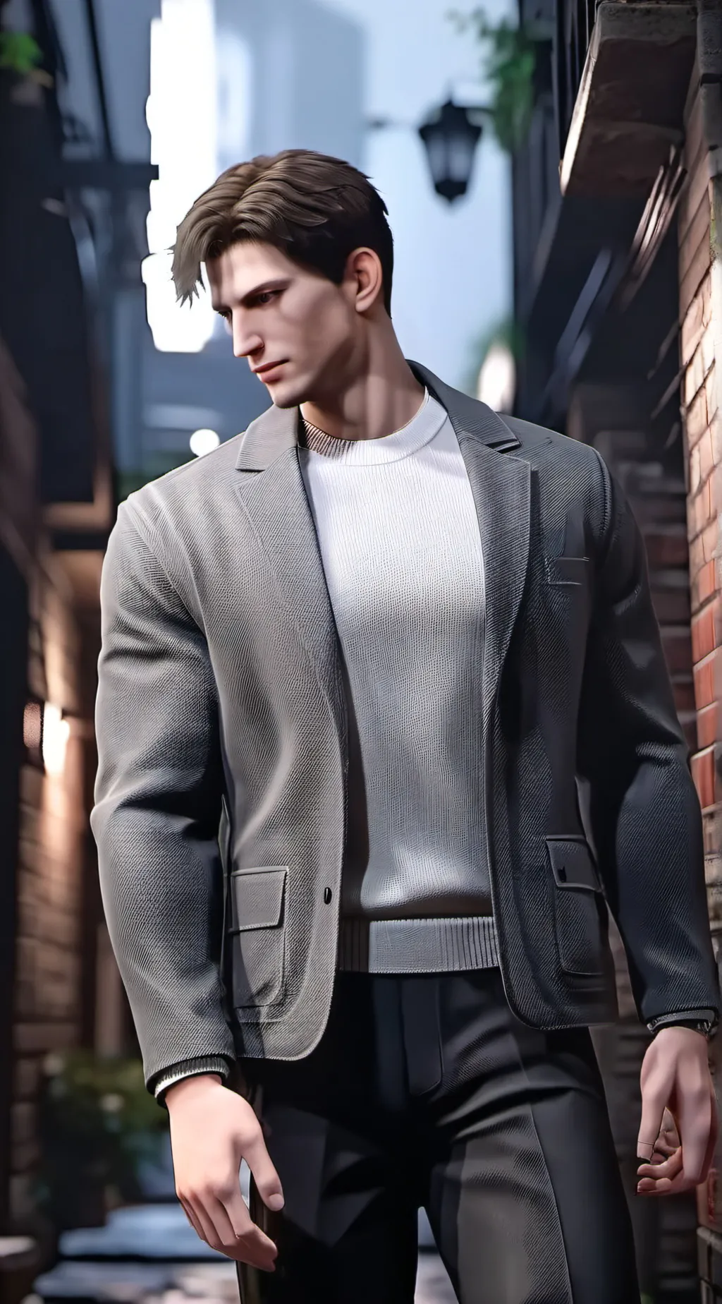 ai character: Test  background