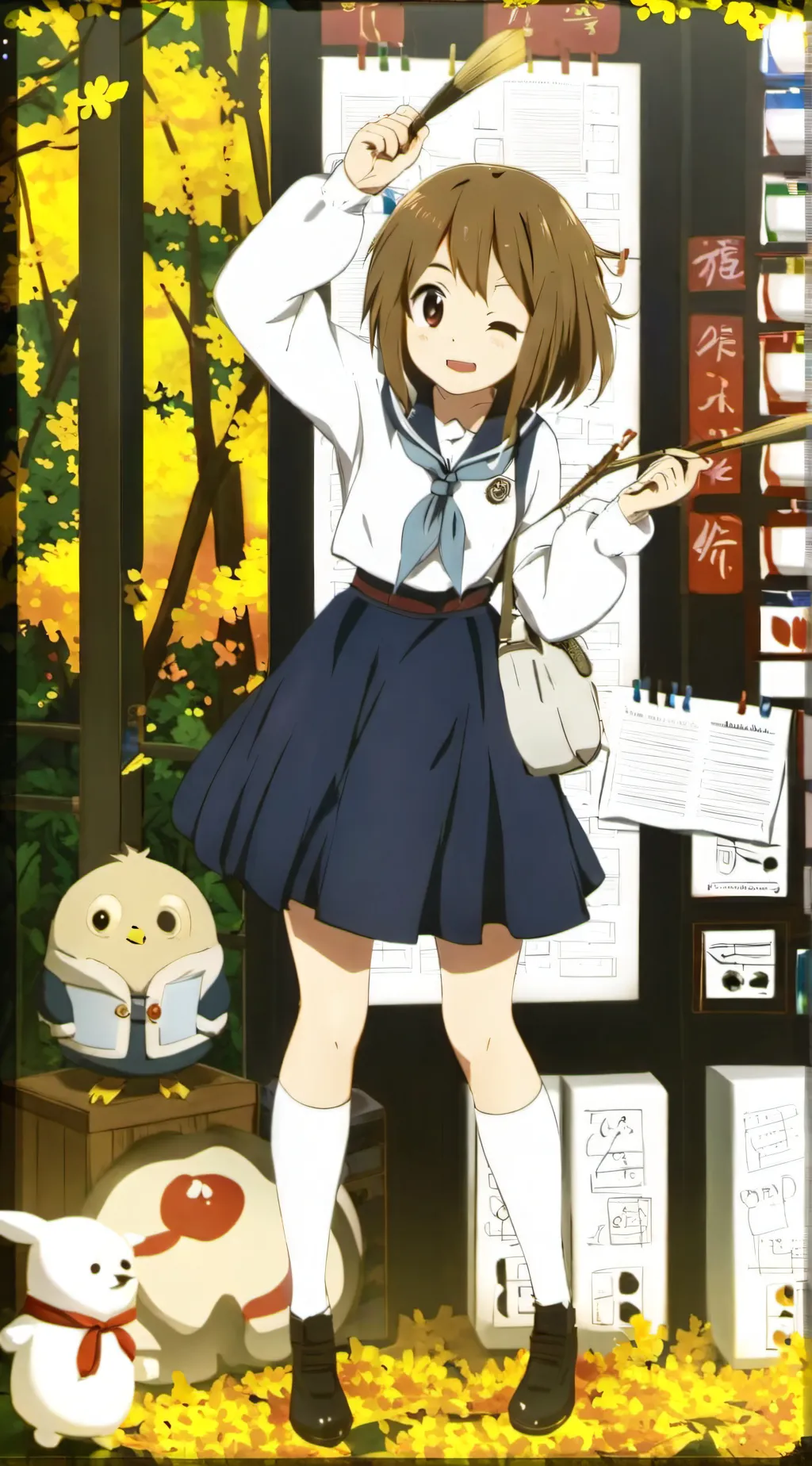 ai character: Chelsea  background