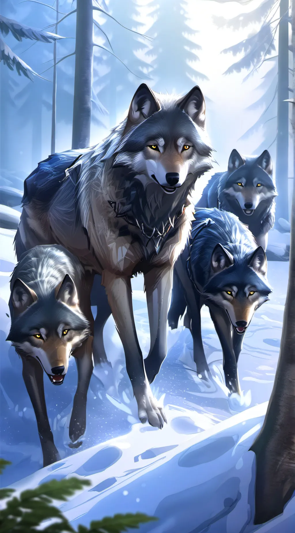 ai character: Wolf Pack background