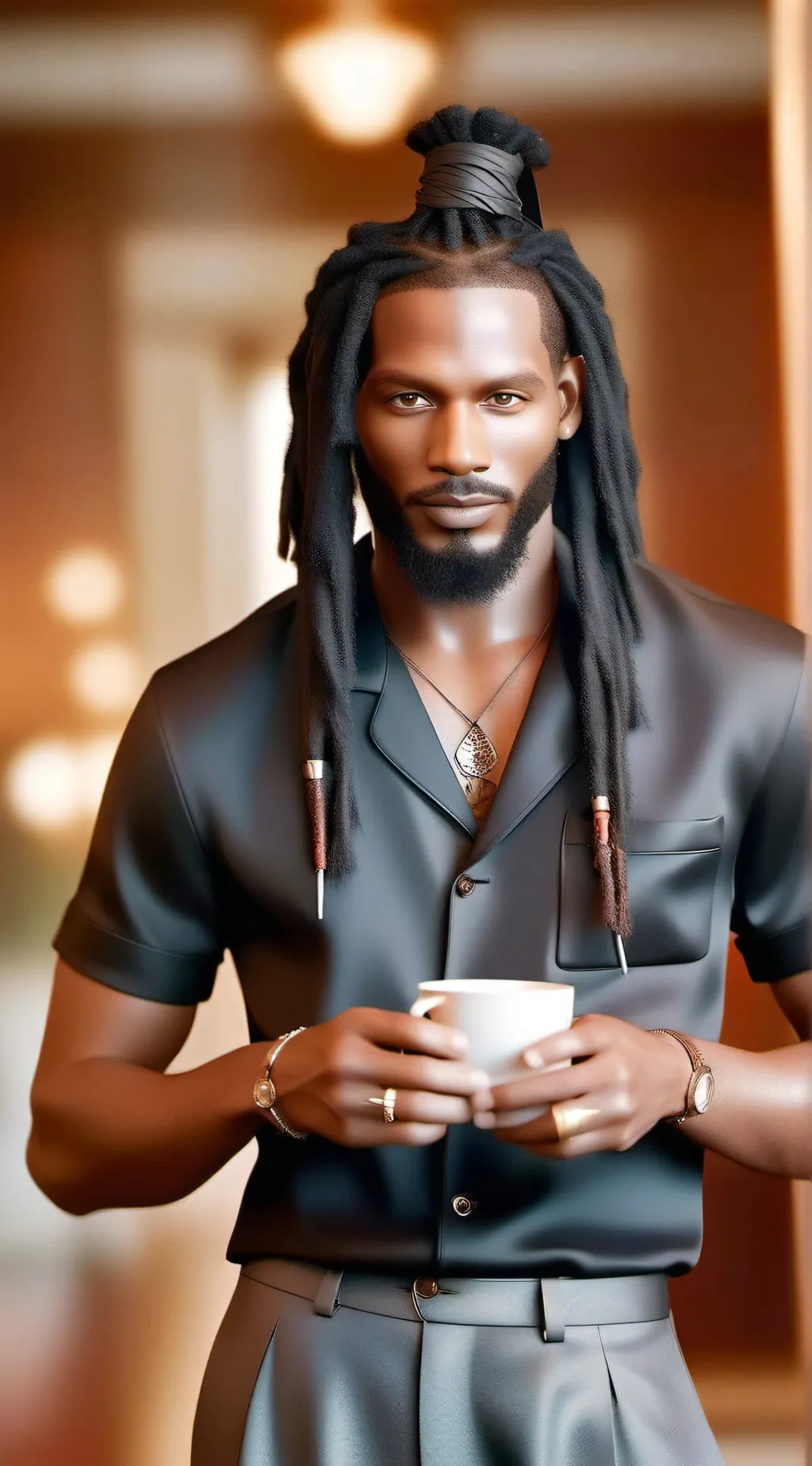 ai character: Jamari ￼ background