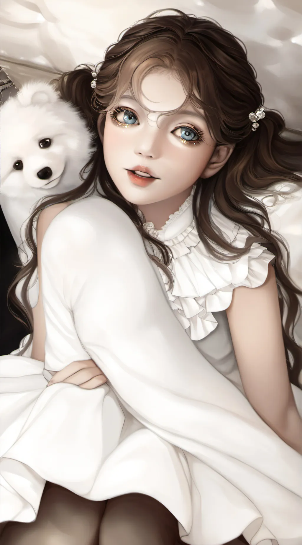 ai character: lena background