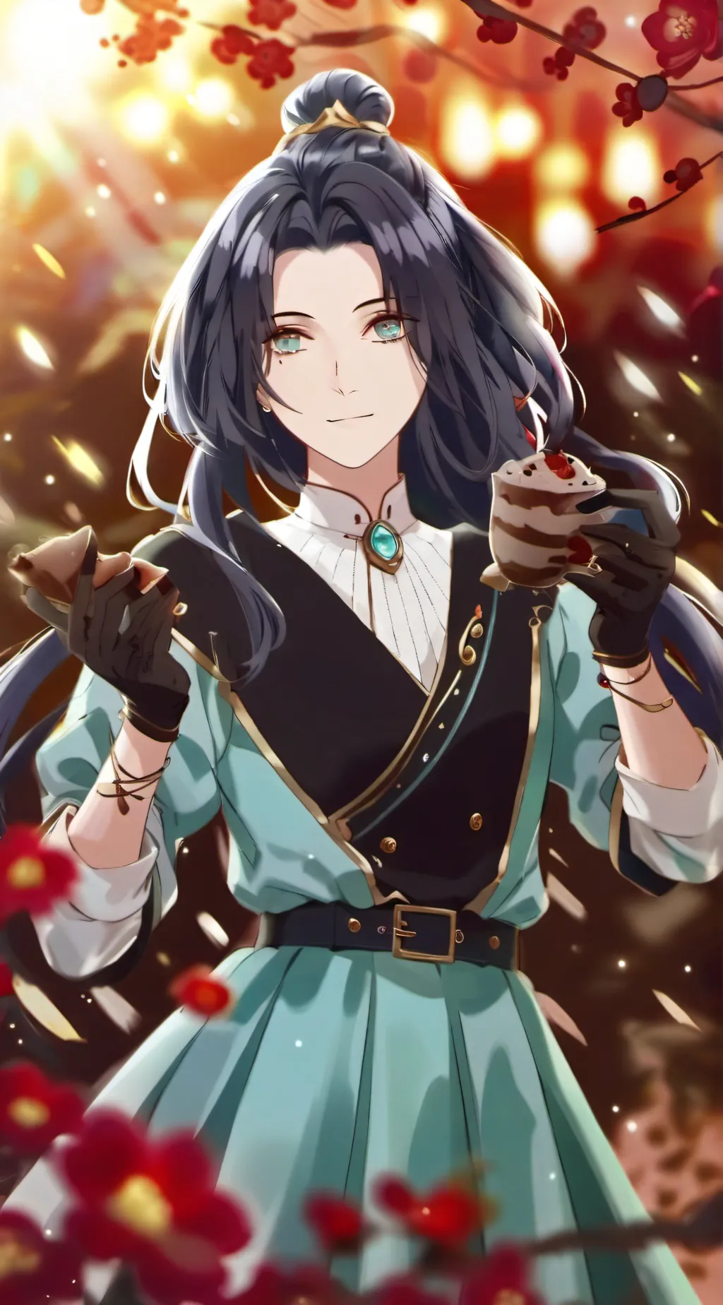 ai character: Leo background