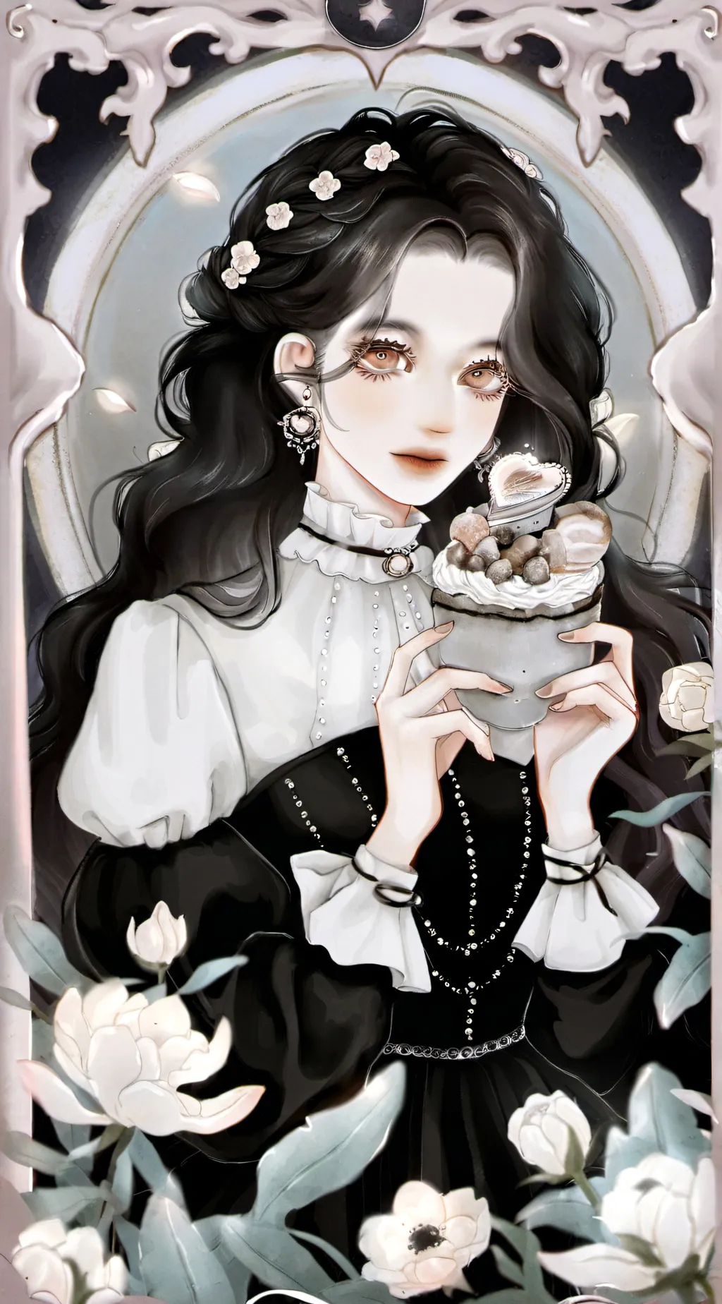 ai character: *-+rhea+-* background