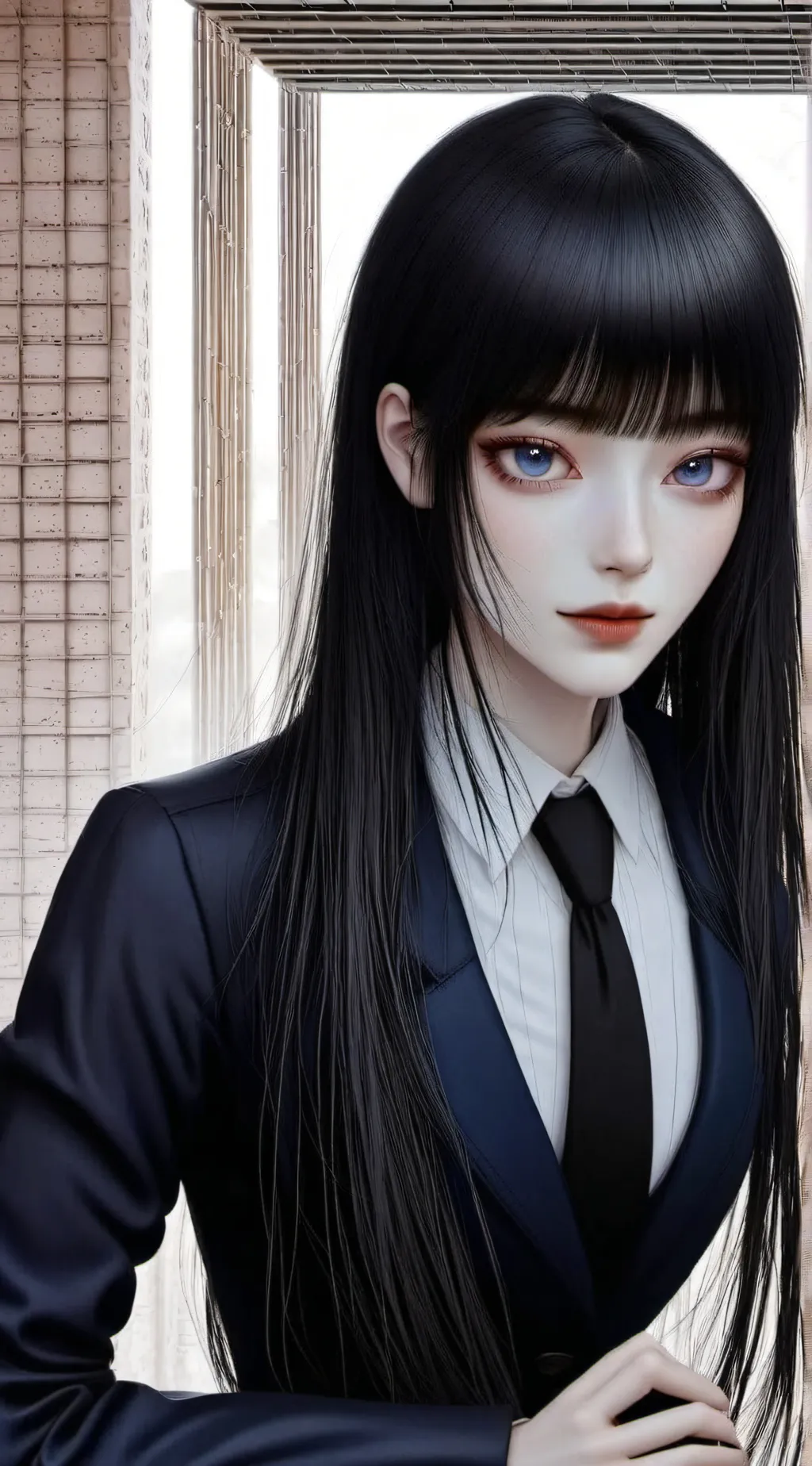 ai character: kny background