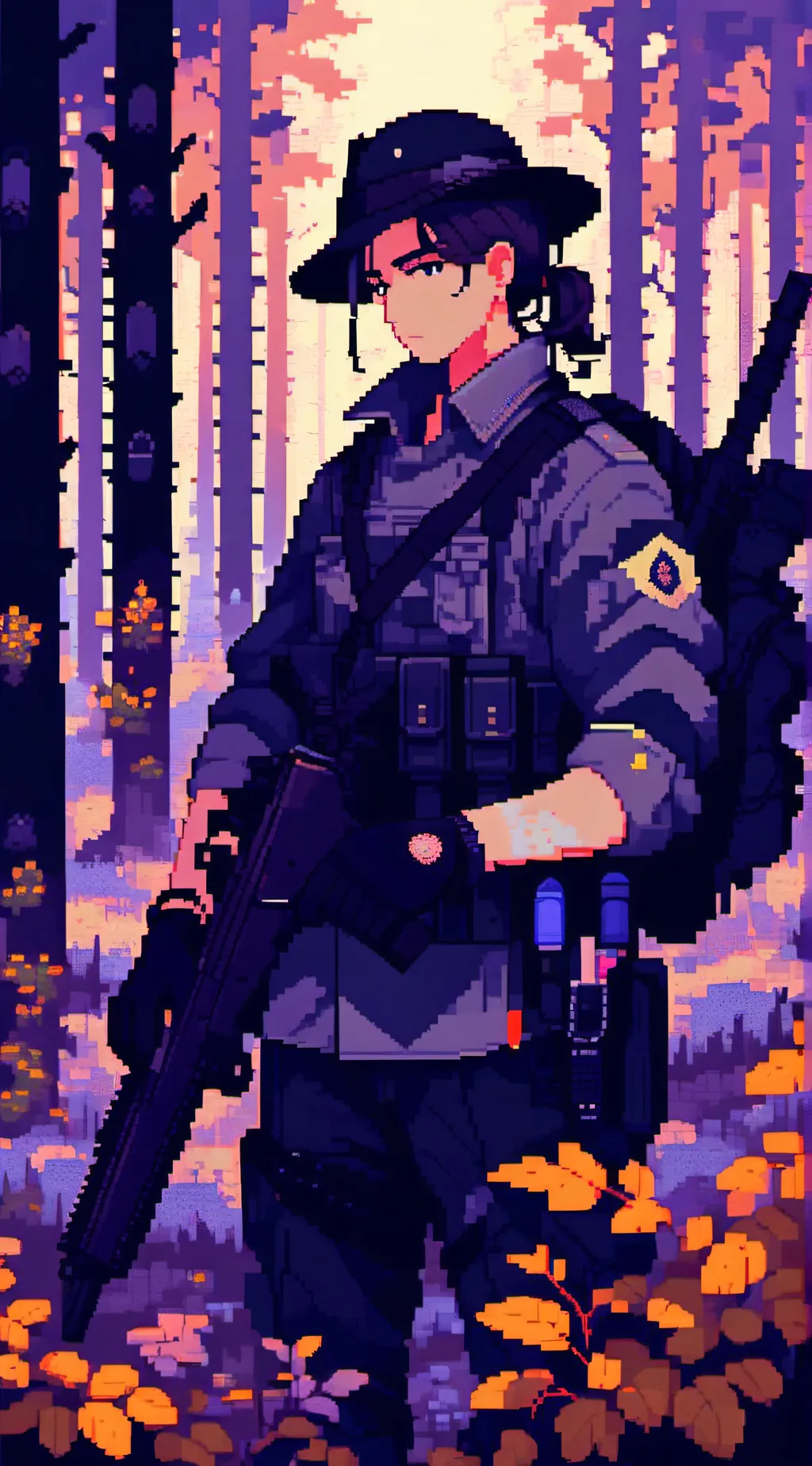 ai character: Private ChoChip background