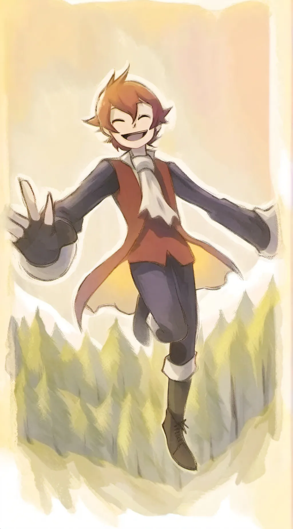 ai character: fem virus background