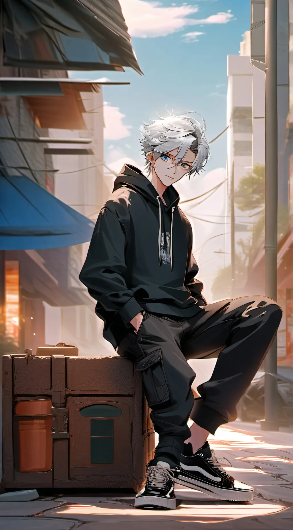 ai character: James Smith background